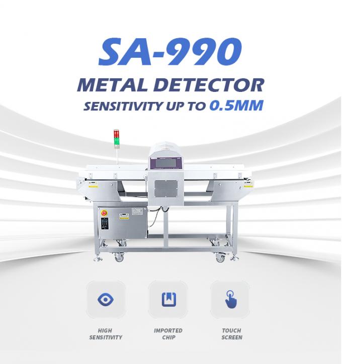 Y&uuml;ksek Duyarlılıklı Metal Detekt&ouml;r&uuml; Dondurulmuş Gıda Plastik Kimyasal Oyuncak End&uuml;strisi Taşıyıcı Kemeri &Uuml;reticisi 0