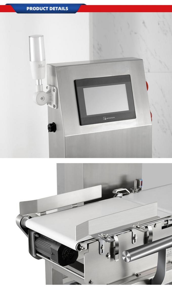 Automated Sorting Weighing Conveyor Belt And Sorting Weight Checker 4
