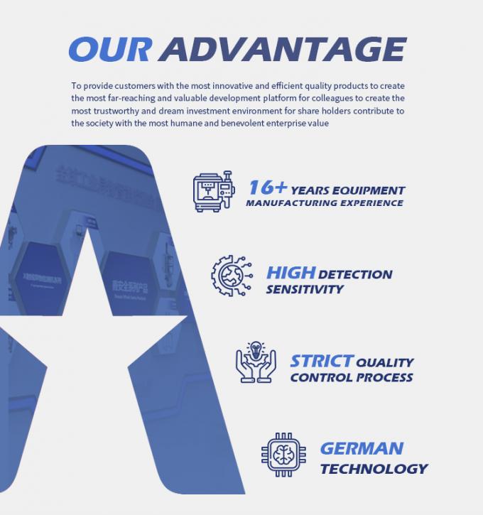 Y&uuml;ksek Duyarlılıklı Değiştirici Kuşak T&uuml;nel Dokunma Ekranı Gıda Metal Detekt&ouml;r&uuml; Kesin tespit 7
