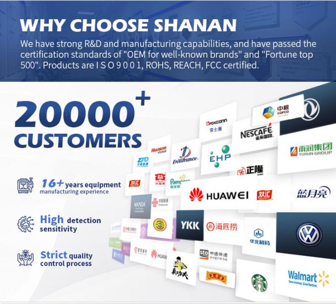 Gıda kalitesi Kullanımı kolay bant taşıyıcı CE ISO sertifikalı reddedilebilir metal dedekt&ouml;r&uuml; 3