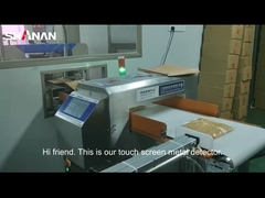 SA-990 Gıda Endüstrisi için dokunmatik ekranlı yüksek hassasiyetli metal dedektörleri SUS304