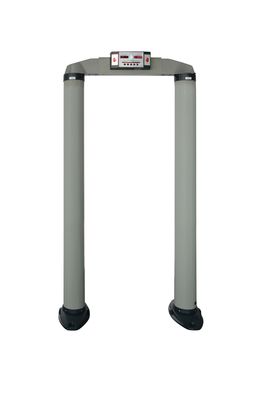 6 Bölgeler Güvenlik Kapı Çerçevesi Kamu için Metal Dedektörü ile Yürümek, Uzun Kullanım Ömrü