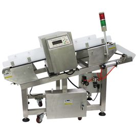 Eğimli Konveyör Metal Dedektörü Push / Flap Droplu 120mm Yükseklik