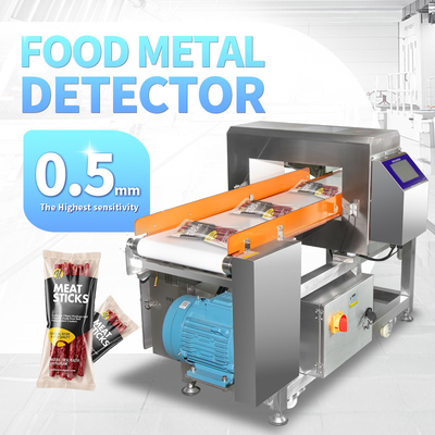 Özel Otomatik Endüstriyel Gıda Taşıyıcı Kemeri Metal Detektörü Alüminyum Folyo Ambalaj Metal Detektörü