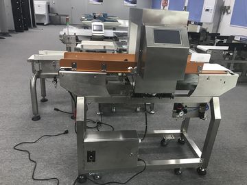Akıllı Paket / Toplu Gıda için Dokunmatik Ekran Konveyör Metal Dedektörü Ekipmanları