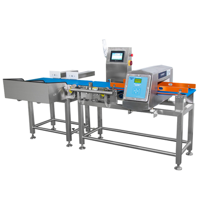 Tam dokunma ekranı Checkweigher metal dedektörü kombinasyonu
