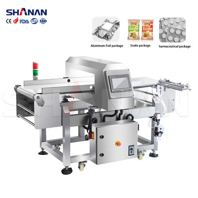 Alüminyum Folyo Ambalaj Metal Dedektörü Tahıl SütüŞekerleme kurutulmuş deniz ürünleriMetal Dedektörü