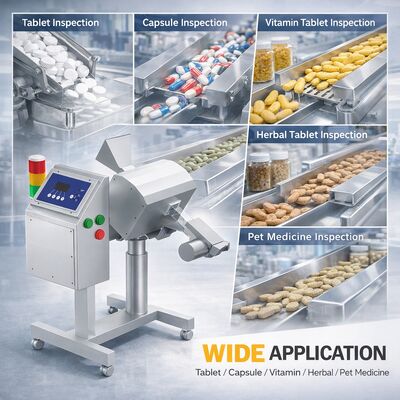 Tabletler Kapsüller Metal Detektörü İlaç Tableti Üretim özelleştirilebilir fabrika