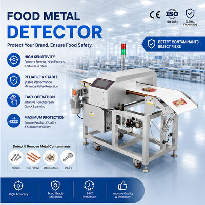 Food Grade Metal Detector Supporting Automated Inspection Processes to Improve Food Safety and Reduce Contamination Risks