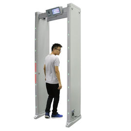 D Ekran 45 Bölge Metal Dedektörü İle Yürüyüş Çalışma Ortamı Sıcaklığı -20 ℃ ～ 65 ℃